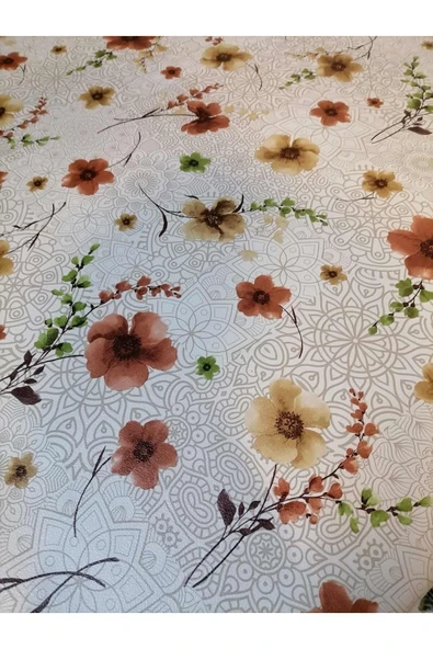 Elyaflı Pvc Muşamba - Fantastik Desenli Silinebilir Masa Örtüsü - Resim 5