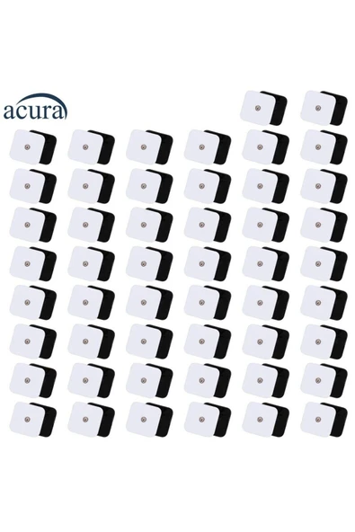 5x5 Çıtçıtlı Kare Tens Pedi 20 Adet ürün görseli