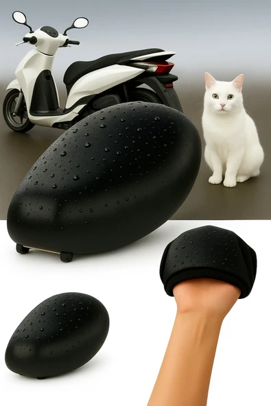 Vi Caro RKS PRECİO 250 MAX sele kılıfı RKS PRECİO 250 MAX sele örtüsü su geçirmez - Resim 2