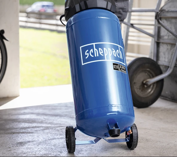 Scheppach HC51V Dikey Kompresör 1500 W 10 Bar 50 Lt - 5906125901 - Resim 3