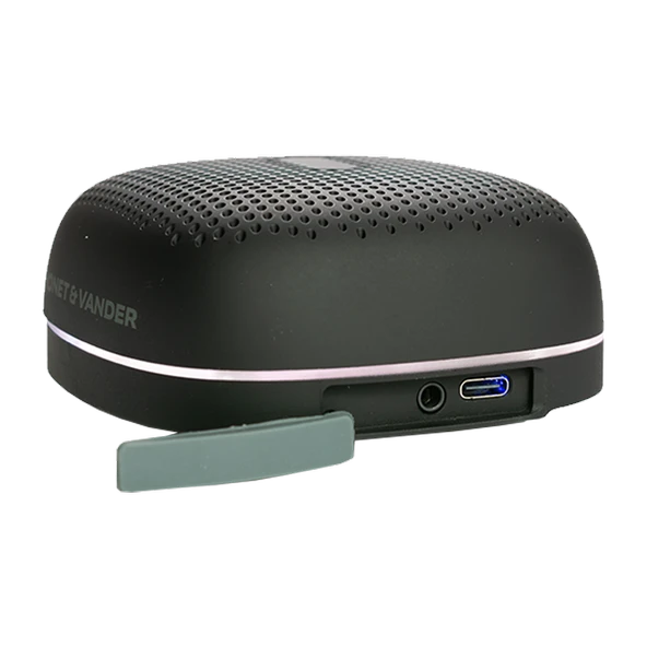 Thonet & Vander Duett 10W RMS Taşınabilir Siyah Bluetooth Hoparlör HK096-03614 ürün görseli