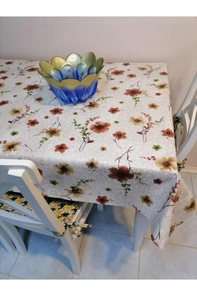 Elyaflı Pvc Muşamba - Fantastik Desenli Silinebilir Masa Örtüsü ürün görseli
