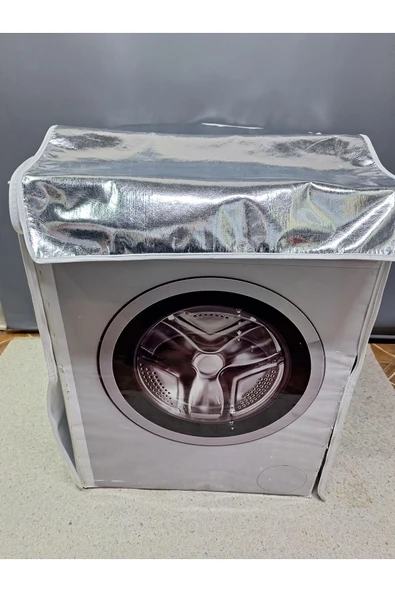 Çamaşır Ve Kurutma Makinesi Örtüsü – Su Geçirmez, Pvc Kaplama, Kumaş Görünümlü - Resim 5