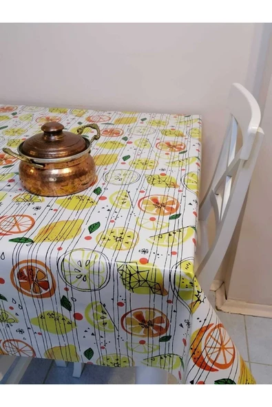 Elyaflı Pvc Muşamba - Fantastik Desenli Silinebilir Masa Örtüsü - Resim 5
