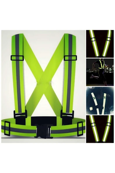 Vi Caro Motosiklet - Bisiklet Reflektörlü Yelek - Motosiklet, Bisiklet Ve Scooter Reflektör Yelek ürün görseli