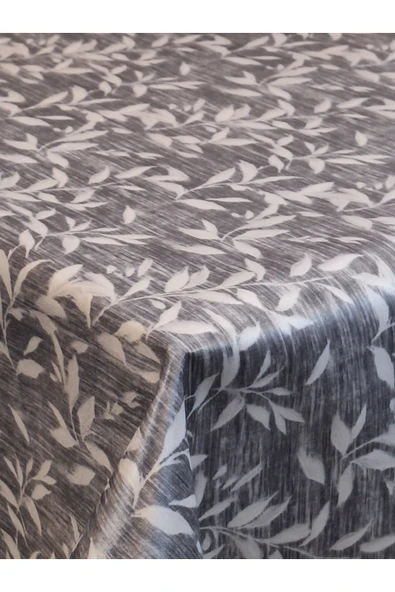 KUMAŞ DOKULU TABANI SİLİKONLU YIKANABİLİR SİLİNEBİLİR ÜTÜLENEBİLİR KAYMAZ DEKORATİF MASA ÖRTÜSÜ - Resim 6