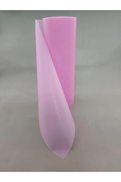 Pembe Raf Ve Dolop Içi Örtüsü - Silikonlu Kaymaz Raf Örtüsü 45cm X 500 Cm - Resim 2