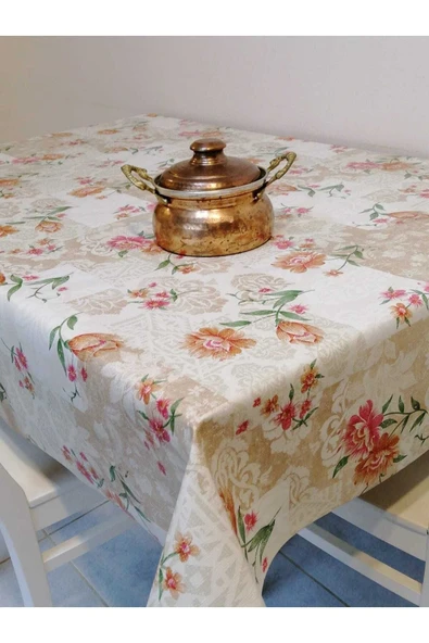 Elyaflı Pvc Muşamba - Fantastik Desenli Silinebilir Masa Örtüsü - Resim 2