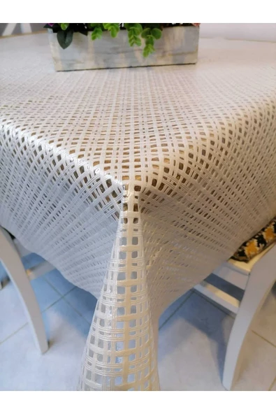 Ithal Pvc Muşamba - Desenli Silinebilir Masa Örtüsü - Resim 4