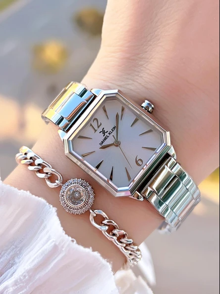 Daniel Klein Çelik Kordon 30 Mt Suya Dayanıklı Kadın Kol Saati+Bileklik BYN.10953.1 ürün görseli