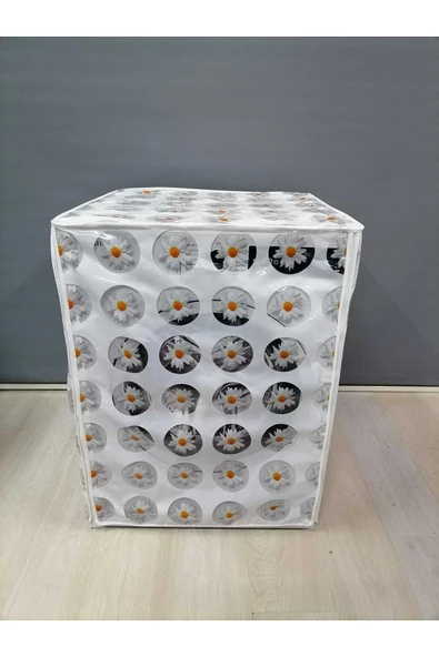 Fermuarlı Çamaşır Ve Kurutma Makinesi Örtüsü - Resim 2