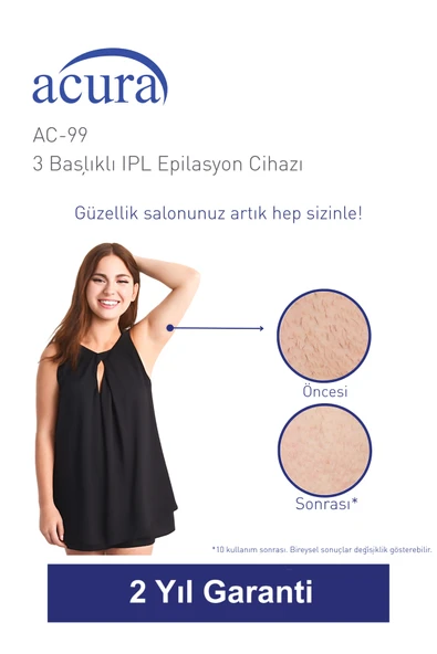 AC-99 Ultra Hızlı, 2 Başlıklı Sınırsız Atışlı Buz Lazer IPL Lazer Epilasyon Cihazı - Resim 2