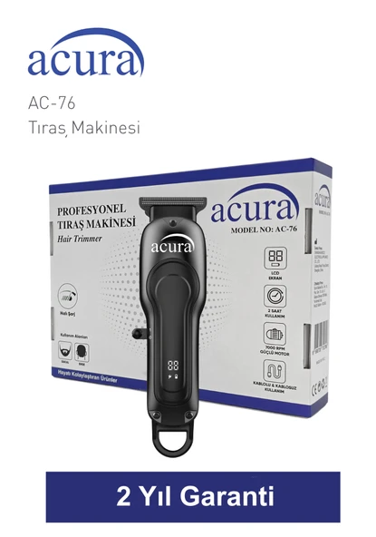 Acura AC-76 Lazer Epilasyon Öncesi Tüm Vücut Tıraş Makinesi - Resim 5