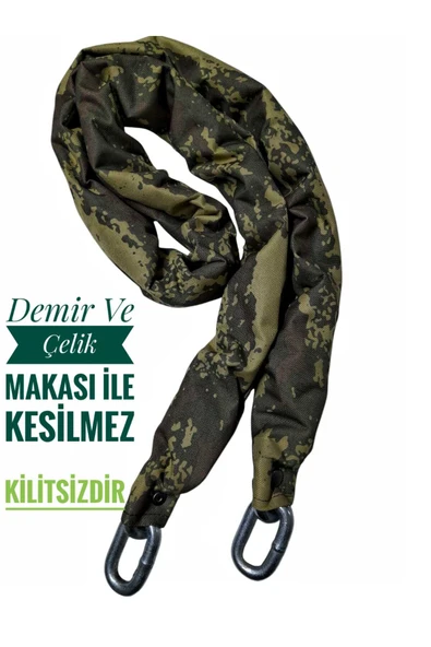 Vi Caro Strong Grade 16 mm 1 metre 50 cm Kesilmez motorsiklet Zinciri kilitsizdir ürün görseli