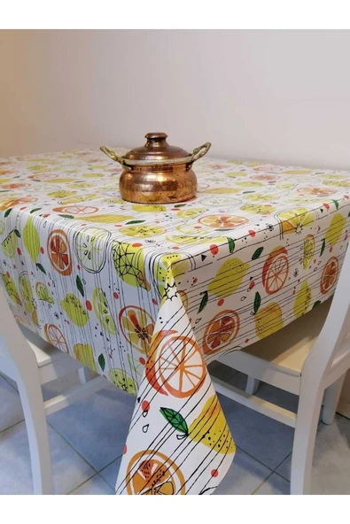 Elyaflı Pvc Muşamba - Fantastik Desenli Silinebilir Masa Örtüsü ürün görseli
