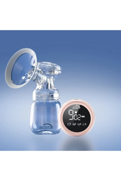 AC-3010 Şarjlı, LCD Ekranlı, Biberon Özellikli Göğüs Pompası - Resim 8