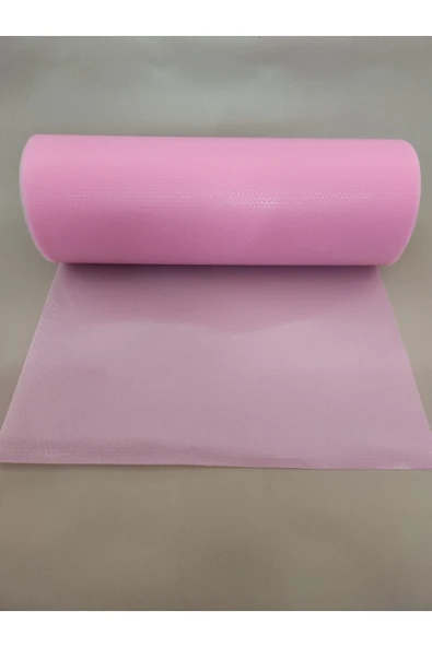 Pembe Raf Ve Dolop Içi Örtüsü - Silikonlu Kaymaz Raf Örtüsü 45cm X 500 Cm - Resim 4