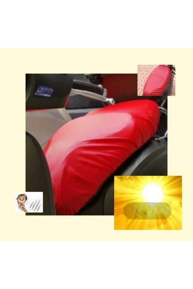 Vi Caro RKS blazer 50XR Uyumlu Sele Kılıfı kırmızı  Su Geçirmez ürün görseli