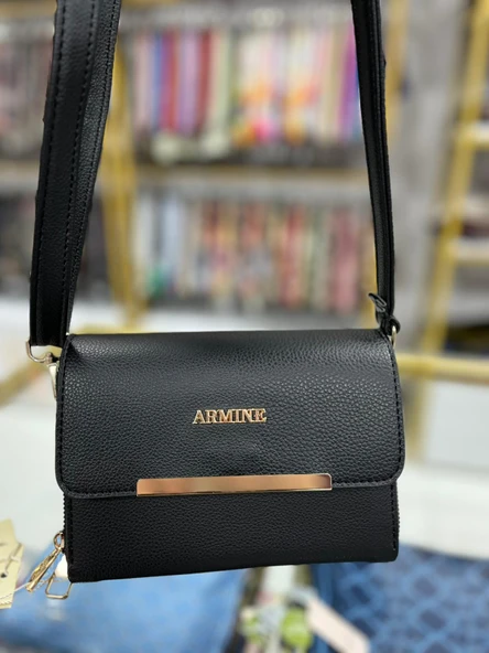 Armine Bayan Portföy Çanta Siyah Pia AR38107 ürün görseli