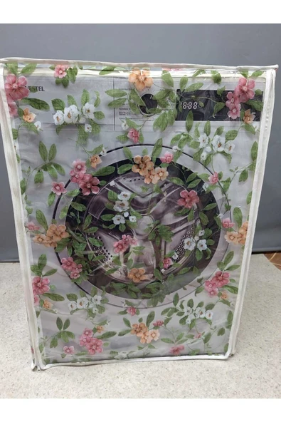 Fermuarlı Çamaşır ve Kurutma Makinesi Örtüsü - Resim 3