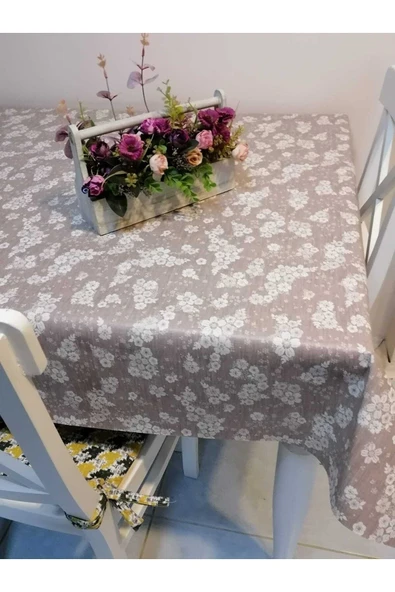 Elyaflı Pvc Muşamba - Fantastik Desenli Silinebilir Masa Örtüsü - Resim 4