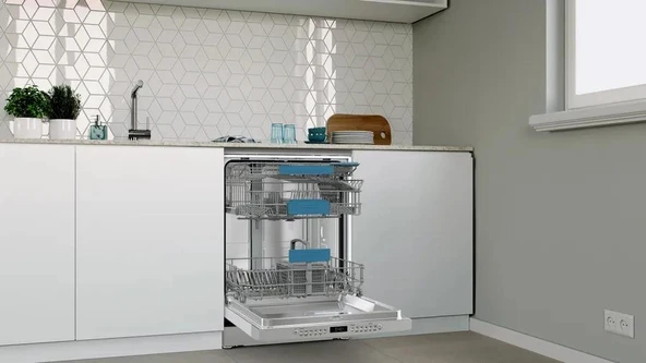 Profilo BMS683V7 Solo Bulaşık Makinesi 6 Programlı Inox - Resim 2