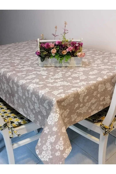 Elyaflı Pvc Muşamba - Fantastik Desenli Silinebilir Masa Örtüsü - Resim 3