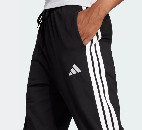 adidas W 3S SJ JOGGER Eşofman Altı Siyah JD0896 - Resim 5