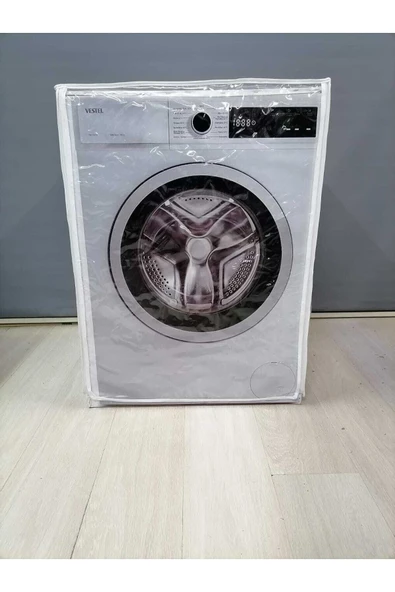 Şeffaf Fermuarlı Çamaşır Ve Kurutma Makinesi Örtüsü - Resim 2