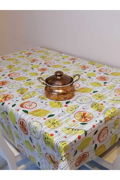Elyaflı Pvc Muşamba - Fantastik Desenli Silinebilir Masa Örtüsü - Resim 4
