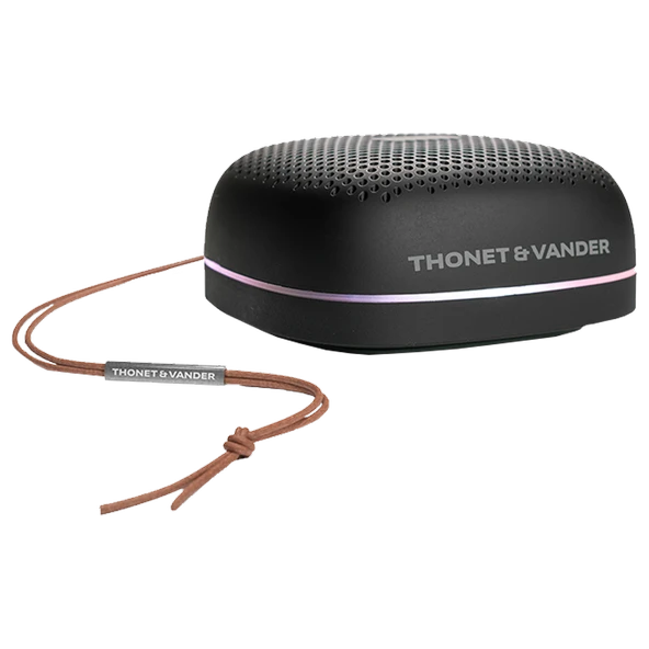 Thonet & Vander Duett 10W RMS Taşınabilir Siyah Bluetooth Hoparlör HK096-03614 - Resim 3