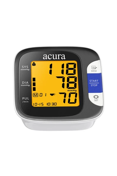 AC-493 Şarjlı, Çantalı, XXL Ekranlı XXL Manşetli Konuşan Tansiyon Aleti - Resim 4