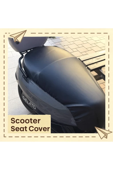 Vi Caro RKS Des 125 koltuk kılıfı RKS Des 125 sele kılıfı - Resim 3
