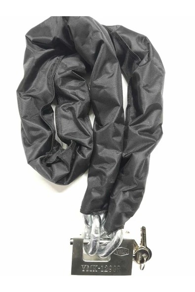 Vi Caro 4 Metre 10 mm Dövme Çelik Zincir  Çelik kilit Kesilmez Motorsiklet Zincir Kilit - Resim 2