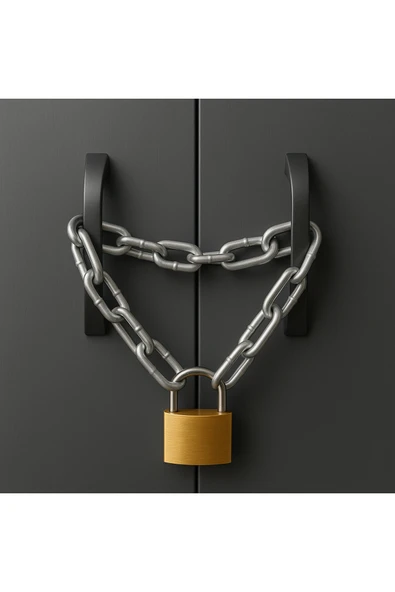 Vi Caro 35 m 1 Kalite Zincirli Kilit Yurt Spor Salonu Dolap Kilidi Dayanıklı Kilit Asma Kilit ürün görseli