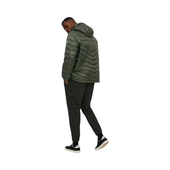 12214531 Jjehero Puffer Kapş.şişme Mont - Yeşil - 6xl - Resim 7