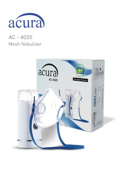 AC-4020 Şarjlı Mesh Nebulizatör ürün görseli