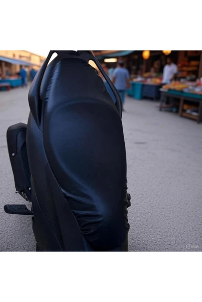 Vi Caro Motosiklet Sele Brandası Xmax Forza,Adventure,Max Thec Modelleri Uyumlu Scooter Unversal Sele Kılıfı - Resim 3