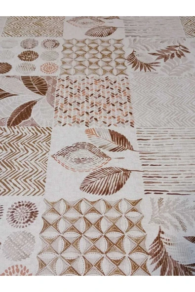 Elyaflı Pvc Muşamba - Fantastik Desenli Silinebilir Masa Örtüsü - Resim 6