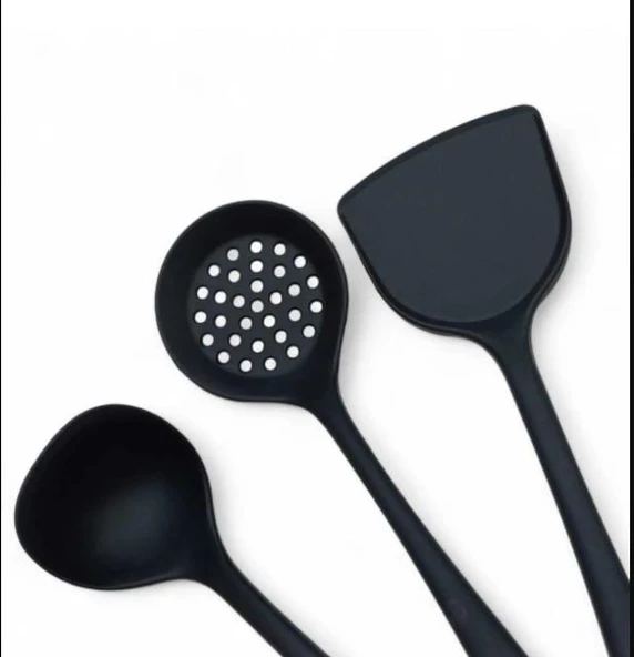 Bozdağlar Ivory Üçlü Jumbo Silikon Mutfak Seti IVO-SL176 ürün görseli