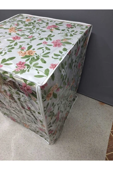 Fermuarlı Çamaşır ve Kurutma Makinesi Örtüsü - Resim 6