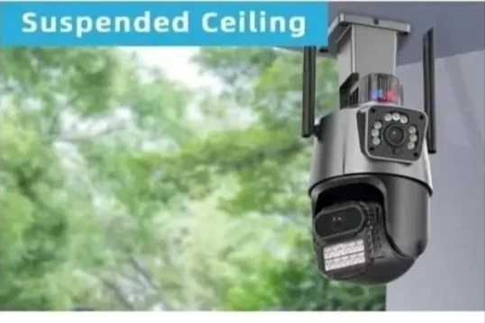 BLIC BLM-61 SİRENLİ HAREKETLİ VE SABIT CIFT LENS IP KAMERA - Resim 3