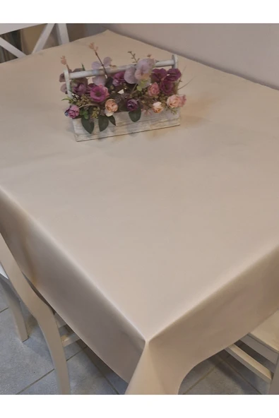 Elyaflı Pvc Muşamba - Desenli Silinebilir Masa Örtüsü ( GRİ) - Resim 11