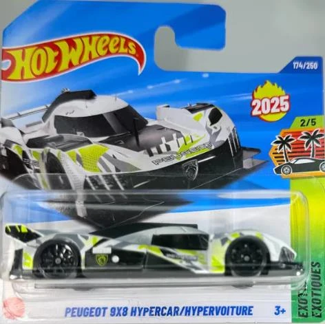 Hot Wheels Tekli Arabalar Peugeot 9X8 Hypercar HYW11 (Exotics) ürün görseli