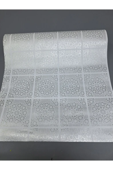 Desenli  Raf Ve Dolop Içi Örtüsü -  Kaymaz Raf Örtüsü 50cm X 500 Cm ürün görseli