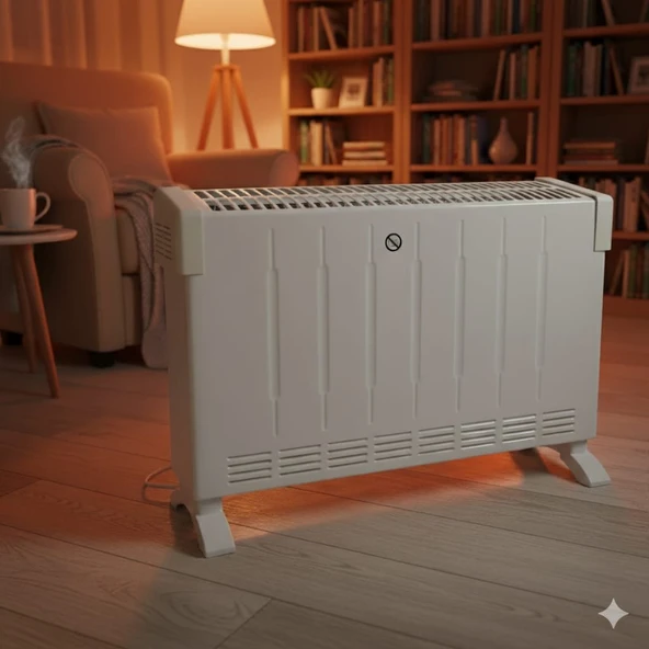 Elektrikli Isıtma Derecesi Ayarlı 2000Watt Turbo Konvektör ürün görseli