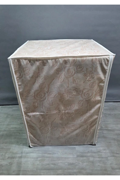 Kumaş Dokulu PVC Çamaşır & Kurutma Makinesi Örtüsü – Su Geçirmez, Dayanıklı ve Modern Tasarım - Resim 2