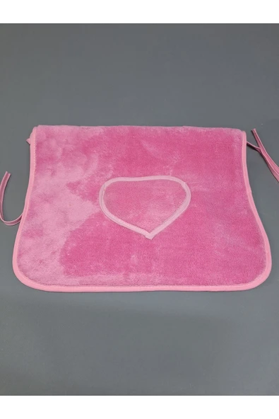 PELUŞ MUTFAK ÖNLÜĞÜ  / SU GEÇİRMEZ  A Pembe - Resim 2