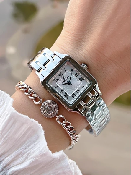 Daniel Klein Çelik Kordon 30 Mt Suya Dayanıklı Kadın Kol Saati+Bileklik BF.GF.10814.1 ürün görseli