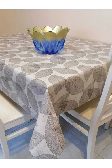 Elyaflı Pvc Muşamba - Desenli Silinebilir Masa Örtüsü ürün görseli